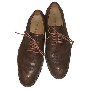 Cole Haan men's brown leather oxfords‎ sz 7